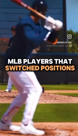 MLB PLAYERS THAT SWITCHED POSITIONS #fypシ #mlb #baseballszn #baseball #edit