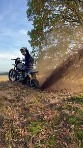 Triumph Scrambler 1200 off road skilled parking. Our Forst scrambler custombike is not build to just look pretty. It’s also a good bike for off-road riding. . . #Triumphscrambler #scrambler #scrambler1200 | Classicbike-Raisch