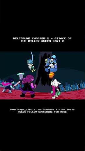 Deltarune Chapter 2 - Attack of the Killer Queen [8-bit; VRC6] [16-bit; SNES; Mega Man X style] | Pa