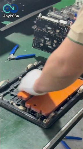 PCB Assembly Workshop – SMT Machine Soldering & Quality Control in Action #pcba #machine #pcb
