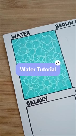 Water Effect Tutorial with Ohuhu PB7 and Gelly Roll