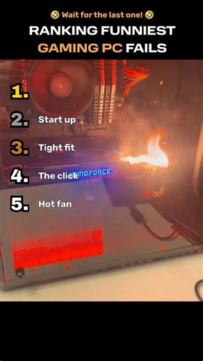Ranking Funny Gaming PC Fails