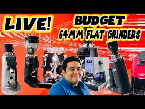 Budget 64mm Grinder Showdown: DF64 vs Shardor vs Mokkom — Live Coffee Geek Talk