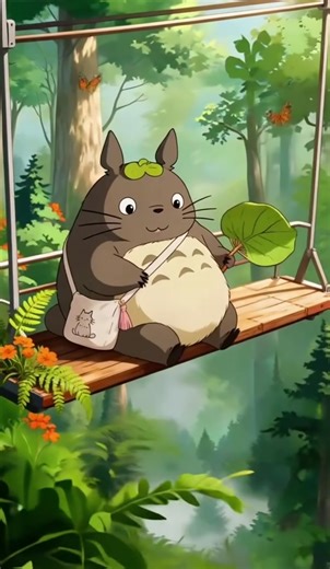 Healing Moments in Totoro's Forest