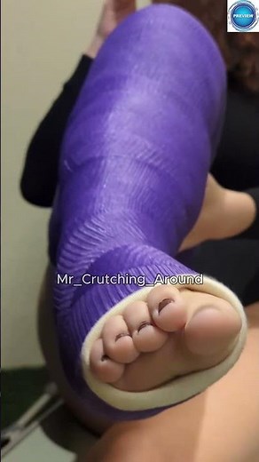 Angled LLC high pain smoking and crutching (full video description)