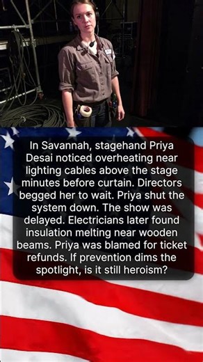 THE COMMUNITY THEATER STAGEHAND WHO CUT THE POWER 🎭🔌