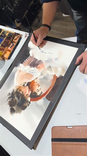 Demonstration by Michael Solovyev on the Opening Solo Exhibition in Sofia. 2025. | Michael Solovyev Studio