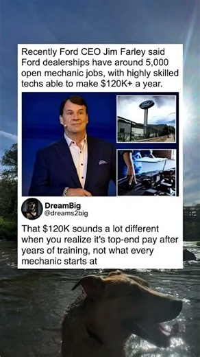 Ford Has 5,000 Open Mechanic Jobs Paying $120K+