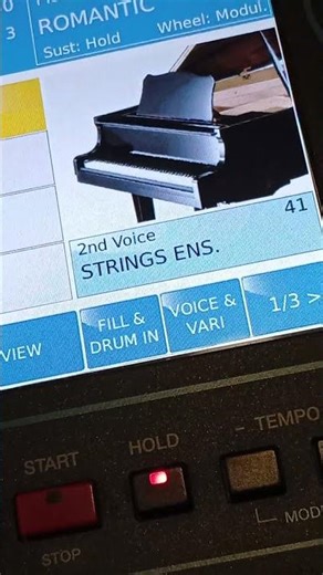 Ketron SD9 - How to assign voices to style variations