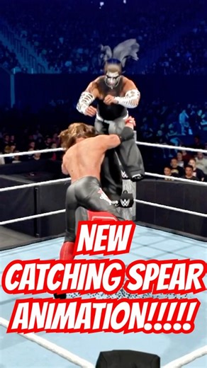 NEW Secret Catching Spear Animation?! 😳 Edge Spears Jeff Hardy onto Thumbtacks | WWE 2K26
