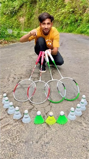 Yonex ₹399 Aluminium Duo Badminton kit 2 Set Unboxing with Outdoor Play 🏸🔥