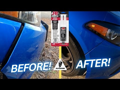 Easy Alfa Romeo Giulia Front Bumper Fascia Repair! Save Money