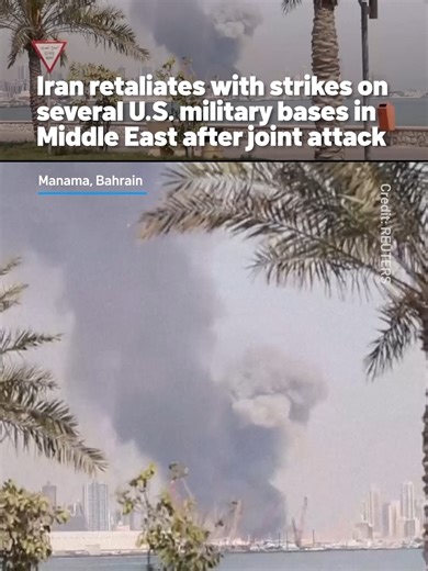 Iran's Retaliatory Missile Strikes After US-Israel Operations