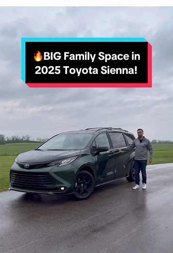 The Toyota Sienna is known as the quintessential minivan, but does it have the ultimate third row for the family? Even in this mid trim Woodland, the third row is well equipped AND comfortable! And, when you don’t need it, it easily stows for lots of cargo space. So, is the Sienna the best solution for family road trips? #carreview #carsofinstagram #cars #automotive #carconfections #toyota #toyotasienna