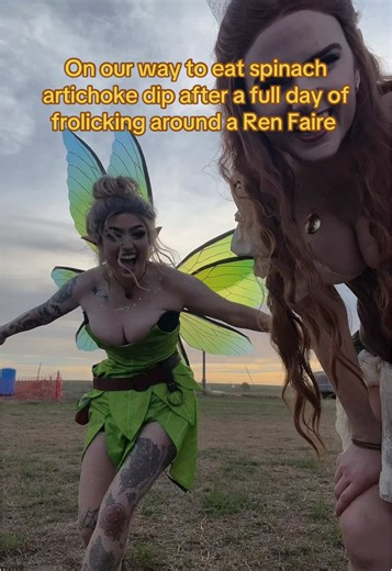 Can you tell which one of us watches Bridgerton 😂 • @Vampy Kitty Claire #bridgerton #bridgertonsonnetflix #bridgertondance #renfaire #renassaincefestival #fairies #tinkerbell