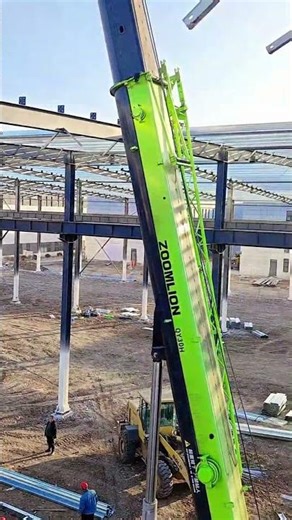 Steel Beam Installation in Action