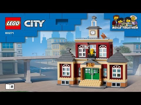 LEGO Instructions - City - 60271 - Main Square - Town (Book 8)
