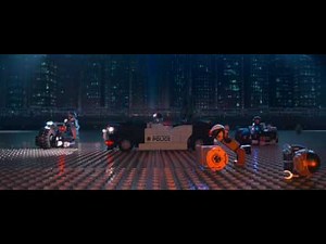 Lego movie old west and president business office scene