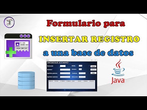 Formulario de Insertar registro en una Base de Datos en MySql