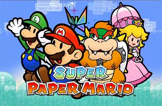 Day 411.Super Paper Mario (2007) - Brobot Battle