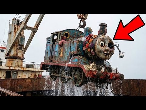 Forgotten for 100 years at the bottom of the sea – ASMR Restoration of the James's locomotive