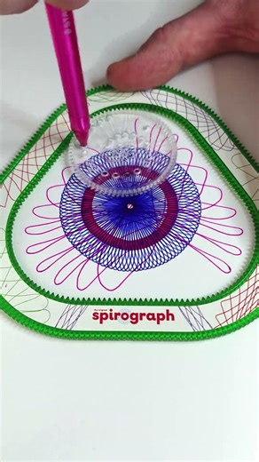 Original spirograph drawing #art #asmr #satisfying
