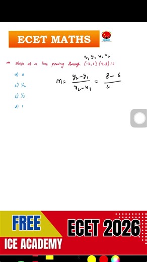 FREE ECET2026 Maths Classes 🚀 | Score High with Smart Tricks | Q-70 Fully Explained,#freeecet