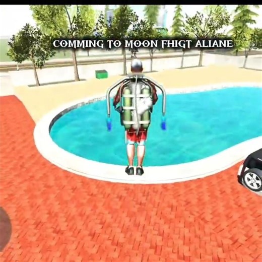 Moon Fight: Humans vs Aliens 👽#indianbikedriving3d #viralgaming