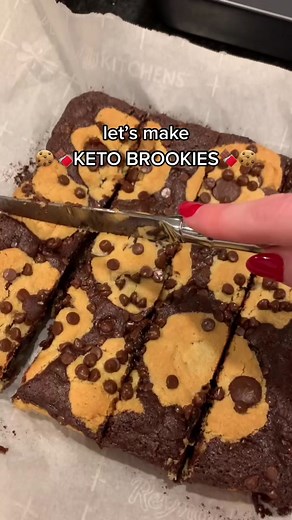 Low-Carb Keto Brookies Recipe | Easy Ketogenic Desserts