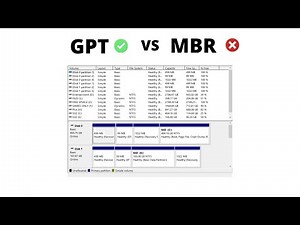شرح تقسيم الهارد l GPT VS MBR