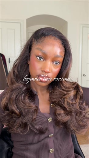 For all my girls who are just trying out makeup x #beginnermakeup #makeuptutorial #baseroutine