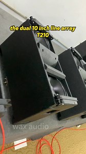 Dual 10 inch line array speaker T210 #audio #linearray #OEMAudio #sound #audiofactory #speaker #prosound #linearraysystem | Sherry Tan