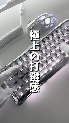 [Ultimate Typing Feel] A gaming keyboard with an amazing design and sound: Gravastar V60 Pro #gam...