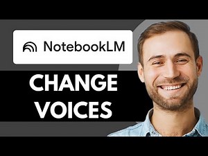 HOW TO CHANGE VOICES IN YOUR NOTEBOOKLM PODCAST (FULL GUIDE)