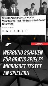 Die Bedingung, die in fast keiner Meldung über Xbox' Gratis-Streaming steht
