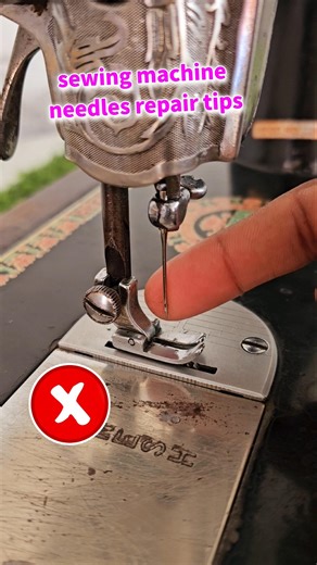 मशीन की सुई कपड़े के धागे खींचती है || sewing machine needles repair tips #shorts #machinerepair