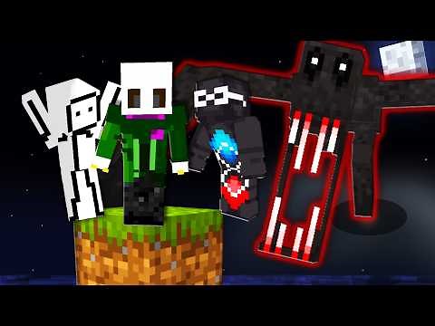 PROBAMOS MODS DE TERROR EN MINECRAFT ONEBLOCK