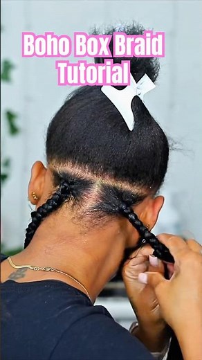 DIY Boho Box Braid Tutorial ✨