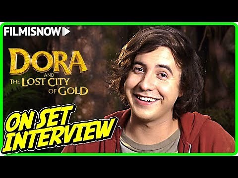 DORA AND THE LOST CITY OF GOLD | Nicholas Coombe "Randy" On-set Interview