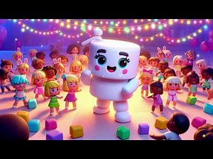 "The Merry Go Round Song 1 | Cartoon Nursery Rhymes | Super Simple Songs for Kids"