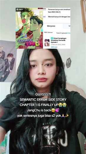 SEMANTIC ERROR Side Story Chapter 1 Released!