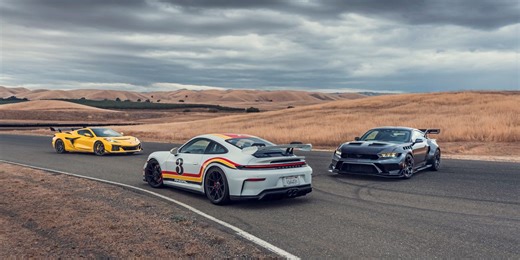 Chevrolet Corvette ZR1 vs. Ford Mustang GTD vs. Porsche 911 GT3: A Showdown For the Ages
