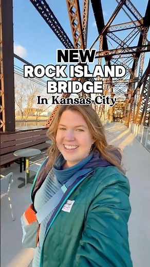 New Rock Island Bridge in Kansas City, connecting KCMO and KCK