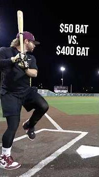 We bought the CHEAPEST Wood Bat we could find...