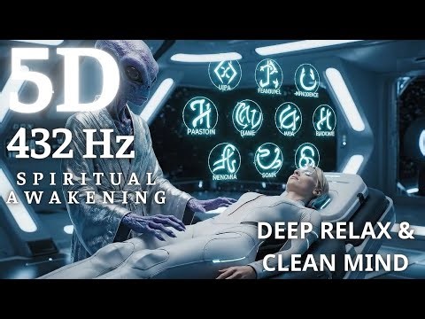 432Hz Brainwave Healing Music — Alien Beings Gently Restoring the Human Mind and Inner Energy