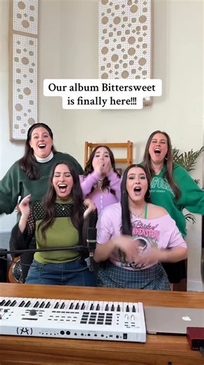 Our new album "Bittersweet" is out now!!!!! ❤️😭 we can't believe it's finally here after a year of hard work we are so so excited for you guys to have this album ❤️😭 | Cimorelli