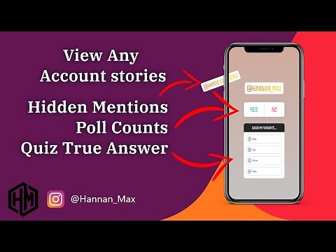 How to see hidden Instagram story mentions | Hannan Max (Hannanahmad Shaikh)