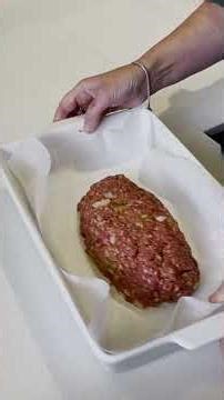 The World's Easiest Meatloaf with Tangy Glaze!
