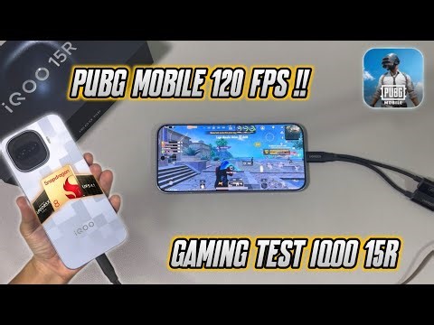 IQOO 15R GAMING TEST PUBG 120 FPS ‼️ ADEM & STABIL BANGET CUY 🥶 #pubgmobile #gamingtest #iqoo15r