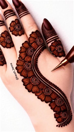 Stylish mehndi design #mehndi #shorts#reel#reels#new#simple#shortsfeed